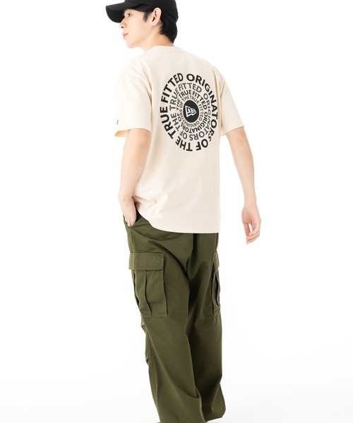NEW ERA(ニューエラ)の「ニューエラ 半袖Tシャツ サークルロゴ(Tシャツ/カットソー・メンズ・ホワイト/グレー/ブラック/ベージュ・XXL/XL/L/M/S)」の9枚目の写真