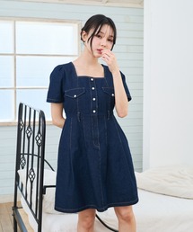 セール】Denim Overall（サロペット/オーバーオール）｜anuke