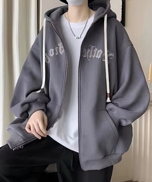 SHEPP(シープ)の「フロントロゴパーカー / ユニセックス(パーカー・メンズ・ブラック/アイボリー/グレー系その他/グレー/ブラック系その他/ホワイト/ホワイト系その他/チャコール・M/L)」の19枚目の写真