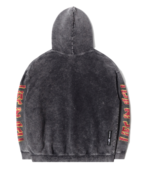 QT8 GARMENTS(キューティーエイトガーメント)の「TL The Zombie SP Washed Hoodie (Charcoal)(パーカー・レディース・その他・MEDIUM/LARGE)」の3枚目の写真