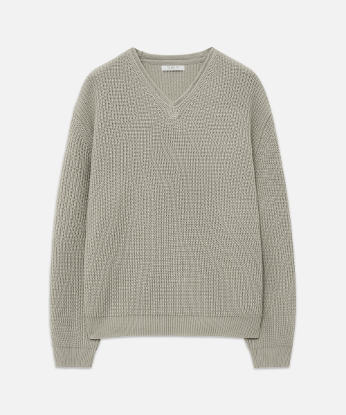 DRAW FIT（ドローフィット）の「コジッド Vネックプルオーバーニット [L.GREY]（ニット/セーター・メンズ・その他・X-LARGE/MEDIUM/LARGE）」の3枚目の写真