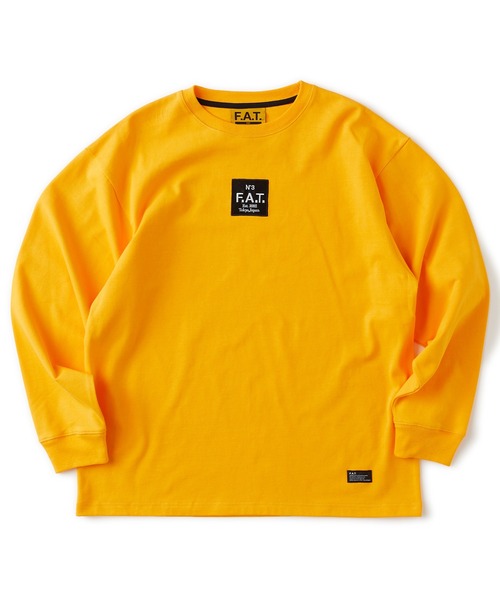 FAT（エフエイティー）の「EMBOX L（Tシャツ/カットソー・メンズ・ブラック/ホワイト/イエロー/ターコイズブルー・FAT(XL)/SKINNY(L)/TITCH(M)/JUMBO(XXL)）」の4枚目の写真