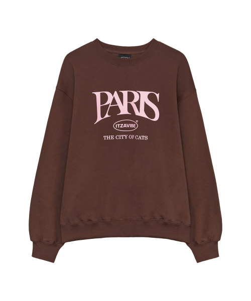 ITZAVIBE(イッザバイブ)の「CITY OF CATS MTM - BROWN(スウェット・レディース・その他・LARGE/MEDIUM)」の1枚目の写真