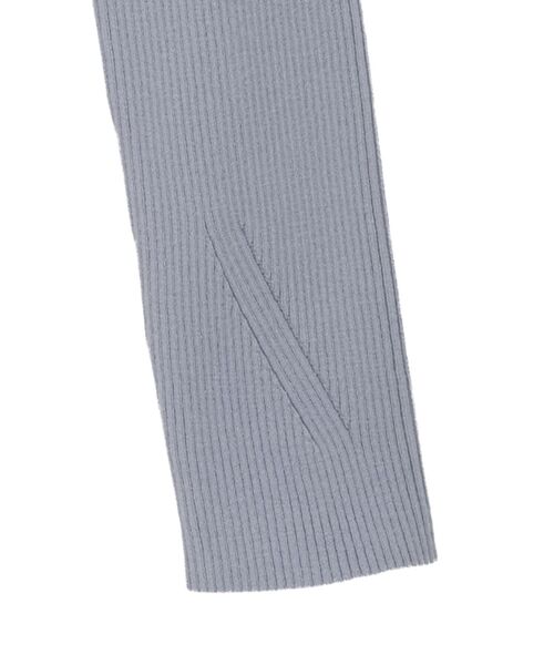 CRAFT STANDARD BOUTIQUE（クラフトスタンダードブティック）の「リブタートルニットプルオーバー（ニット/セーター・レディース・ブラック/ライトベージュ/ライトブルー/ライトパープル・FREE）」の12枚目の写真