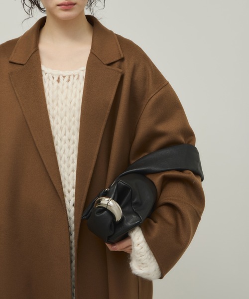 ADAM ET ROPE'(アダムエロペ)の「【PFT】Fuka Bangle Shoulder(ショルダーバッグ・レディース・ブラック/ブラウン・FREE)」の5枚目の写真