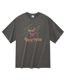 ユーウィン半袖Tシャツグレー
