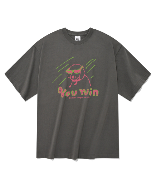 RADINEO(ラディネオ)の「ユーウィン半袖Tシャツグレー(Tシャツ/カットソー・メンズ・その他・SMALL/MEDIUM/LARGE/X-LARGE)」の1枚目の写真