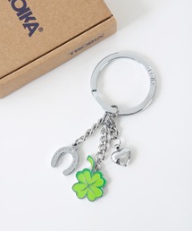 SiNCERE（シンシア）の「<TROIKA/トロイカ> キーホルダー 3連チャーム ドイツ製（キーホルダー・メンズ）」