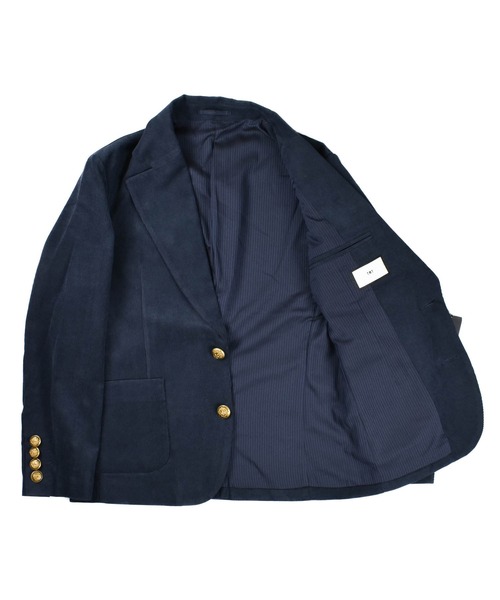 TMT(ティーエムティー)の「【TMT/ティーエムティー】CORDUROY SINGLE JACKET(テーラードジャケット・メンズ・ブラウン/ネイビー・LARGE/MEDIUM)」の8枚目の写真
