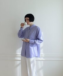 ルバティシンボルポケットシャツ（ブルー）