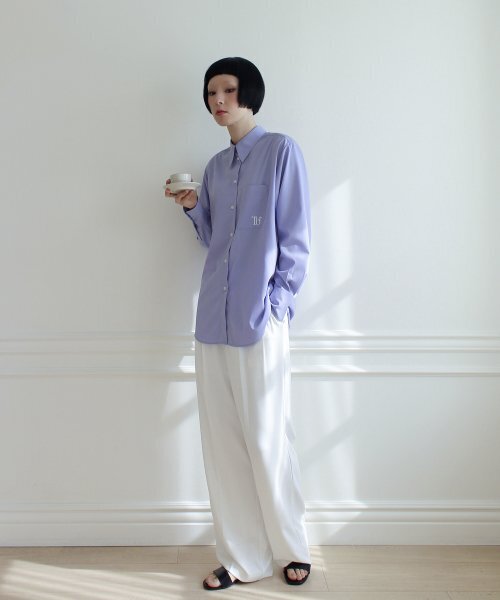 RUBATI(ルバティ)の「ルバティシンボルポケットシャツ(ブルー)(シャツ/ブラウス・レディース・その他・size2/size1)」の2枚目の写真