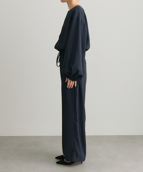 PUAL CE CIN（ピュアルセシン）の「キレイ見えオールインワン（つなぎ/オールインワン・レディース・ネイビー/ブラック・FREE）」の21枚目の写真