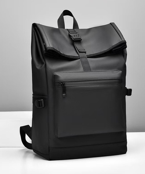 CALIFORNIA OUTFITTERS(カリフォルニア アウトフィッターズ)の「11D71-MZ スクエア ロールトップ バックパック(バックパック/リュック・メンズ・ブラック/グレー・ONESIZE)」の8枚目の写真