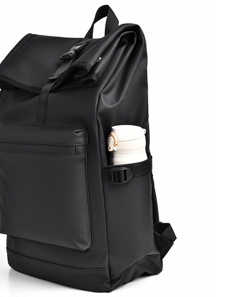 CALIFORNIA OUTFITTERS(カリフォルニア アウトフィッターズ)の「11D71-MZ スクエア ロールトップ バックパック(バックパック/リュック・メンズ・ブラック/グレー・ONESIZE)」の13枚目の写真
