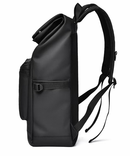 CALIFORNIA OUTFITTERS(カリフォルニア アウトフィッターズ)の「11D71-MZ スクエア ロールトップ バックパック(バックパック/リュック・メンズ・ブラック/グレー・ONESIZE)」の16枚目の写真