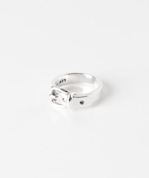 XOLO(ショロ)の「XOLO BUCKLE RING(リング・メンズ・シルバー・LARGE)」の2枚目の写真