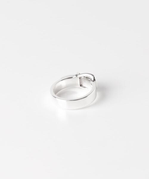 XOLO(ショロ)の「XOLO BUCKLE RING(リング・メンズ・シルバー・LARGE)」の3枚目の写真