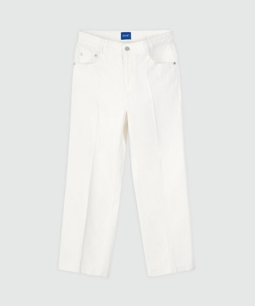 DECET（デケト）の「[夏生地]Cropped Tapered Jeans DCPT004Ivory（デニムパンツ・レディース・その他・30/26/28）」の5枚目の写真