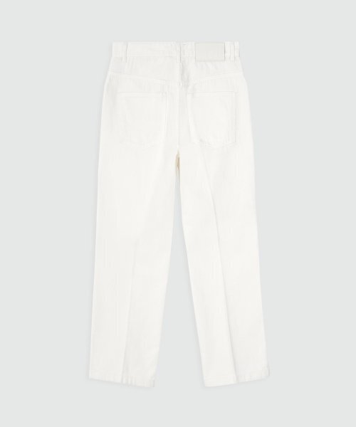 DECET（デケト）の「[夏生地]Cropped Tapered Jeans DCPT004Ivory（デニムパンツ・レディース・その他・30/26/28）」の6枚目の写真