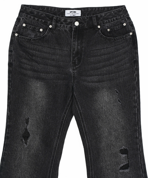 FDR(エフディーアール)の「Mans Vintage Flare Fit Denim Jeans Black(デニムパンツ・メンズ・その他・MEDIUM/LARGE)」の6枚目の写真