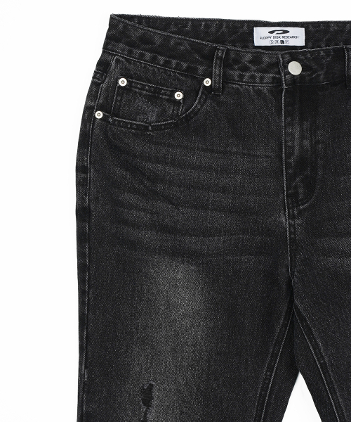 FDR(エフディーアール)の「Mans Vintage Flare Fit Denim Jeans Black(デニムパンツ・メンズ・その他・MEDIUM/LARGE)」の7枚目の写真