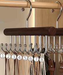 VIBGYOR（ヴィブジョー）の「FReePLACe/ラウンドフック付き ハンガー X12709（収納グッズ）」