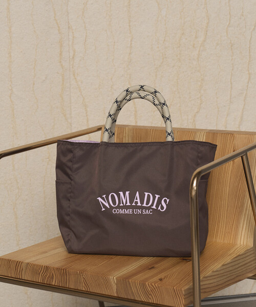 NOMADIS（ノマディス）の「NOMADIS × Firsthand/ノマディス 別注 SAC2 W/16 / リバーシブル ロゴトートバッグ（トートバッグ・レディース・ブラウン・ONE SIZE）」の14枚目の写真