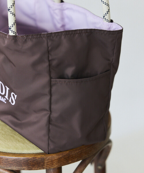 NOMADIS（ノマディス）の「NOMADIS × Firsthand/ノマディス 別注 SAC2 W/16 / リバーシブル ロゴトートバッグ（トートバッグ・レディース・ブラウン・ONE SIZE）」の5枚目の写真
