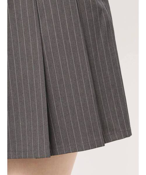 EMODA（エモダ）の「レースプリーツスカート（スカート・レディース・グレー/ベージュ・MEDIUM/SMALL）」の14枚目の写真