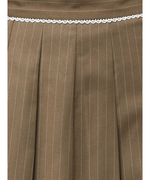 EMODA（エモダ）の「レースプリーツスカート（スカート・レディース・グレー/ベージュ・MEDIUM/SMALL）」の21枚目の写真