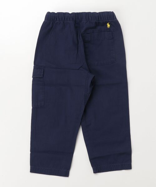 POLO RALPH LAUREN CHILDRENSWEAR(ポロ ラルフ ローレン チルドレンズウェア)の「コットン キャンバス カーゴ パンツ(カーゴパンツ・キッズ・ネイビー系1・7/6/4/3)」の3枚目の写真