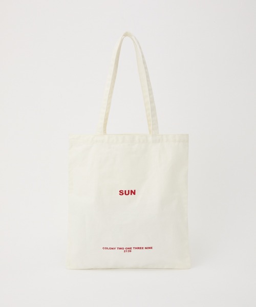 COLONY 2139(コロニートゥーワンスリーナイン)の「7デイズキャンバストートバッグ(トートバッグ・レディース・ピンク/レッド/グリーン/イエロー/ホワイト/ブラック/ブルー・FREE)」の19枚目の写真