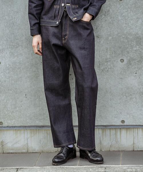 SHIOTA スーピマDENIM PANTSバギー#JAY（デニムパンツ）｜URBAN