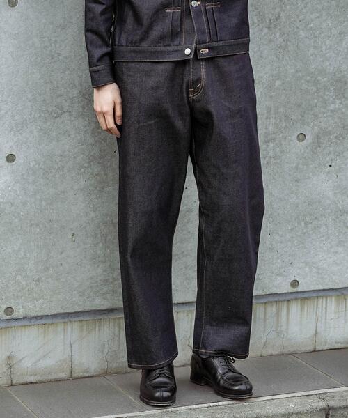 URBAN RESEARCH（アーバンリサーチ）の「SHIOTA　スーピマDENIM PANTSバギー#JAY（デニムパンツ・メンズ・インディゴブルー・28/30/32/34）」の3枚目の写真