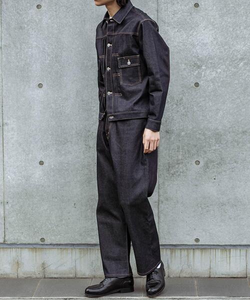 URBAN RESEARCH（アーバンリサーチ）の「SHIOTA　スーピマDENIM PANTSバギー#JAY（デニムパンツ・メンズ・インディゴブルー・28/30/32/34）」の5枚目の写真