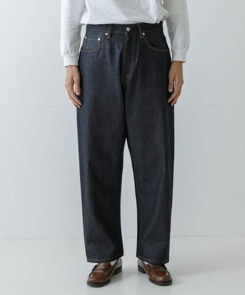URBAN RESEARCH（アーバンリサーチ）の「SHIOTA　スーピマDENIM PANTSバギー#JAY（デニムパンツ・メンズ・インディゴブルー・28/30/32/34）」の6枚目の写真