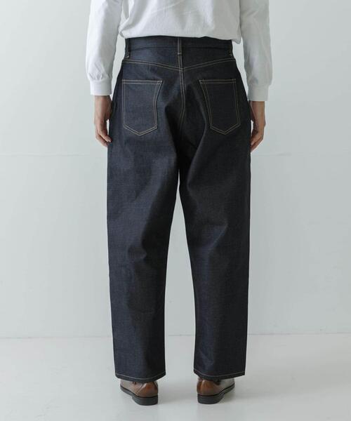 URBAN RESEARCH（アーバンリサーチ）の「SHIOTA　スーピマDENIM PANTSバギー#JAY（デニムパンツ・メンズ・インディゴブルー・28/30/32/34）」の8枚目の写真