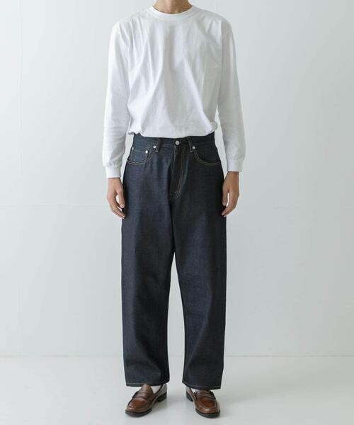 URBAN RESEARCH（アーバンリサーチ）の「SHIOTA　スーピマDENIM PANTSバギー#JAY（デニムパンツ・メンズ・インディゴブルー・28/30/32/34）」の9枚目の写真