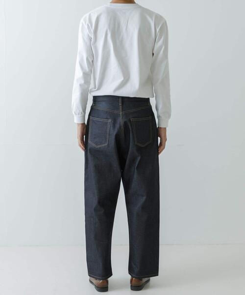 URBAN RESEARCH（アーバンリサーチ）の「SHIOTA　スーピマDENIM PANTSバギー#JAY（デニムパンツ・メンズ・インディゴブルー・28/30/32/34）」の11枚目の写真