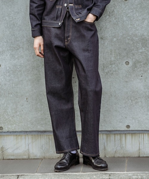 SHIOTA　スーピマDENIM PANTS バギー#JAY 完売品 SHIOTA スーピマDENIM PANTSバギー#JAY（デニムパンツ）｜URBAN