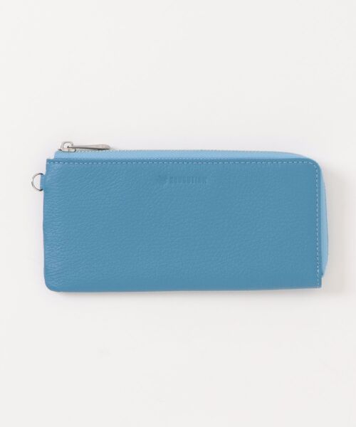 NAUGHTIAM(ノーティアム)の「【NAUGHTIAM/ノーティアム】 ドラリーノ ロングスリムウォレット(財布・メンズ・グレー/ブルー/ライトグレー/ブラック・FREE)」の4枚目の写真