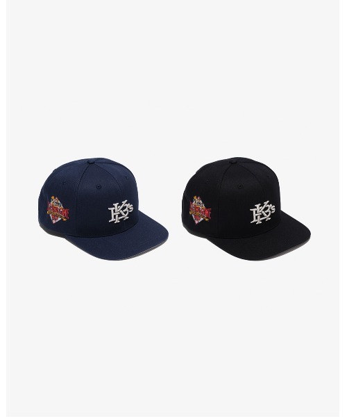KEBOZ（ケボズ）の「EFG SNAPBACK CAP（キャップ・メンズ・ネイビー/ブラック・FREE）」の6枚目の写真