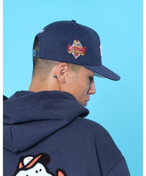 KEBOZ（ケボズ）の「EFG SNAPBACK CAP（キャップ・メンズ・ネイビー/ブラック・FREE）」の4枚目の写真