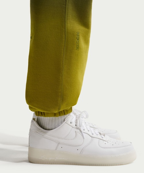 NIKE(ナイキ)の「NIKE M NRG NOCTA CS PNT FLC WASH / ナイキ NRG ノクタ CS フリース パンツ ウォッシュ 【SP】(スウェットパンツ・メンズ・グリーン・S/M/L/XL/XXL)」の8枚目の写真