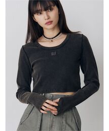 MURUA | MUロゴトップス(Tシャツ/カットソー)