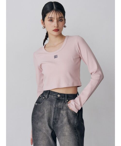 MURUA(ムルーア)の「MUロゴトップス(Tシャツ/カットソー・レディース・ピンク/ホワイト/ブラック・FREE)」の12枚目の写真