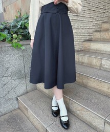 F i.n.t | 【3サイズ展開】コルセットベルト2wayフレアースカート/fint フィント(スカート)