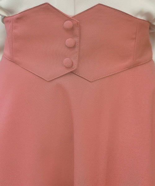 F i.n.t(フィント)の「【3サイズ展開】コルセットベルト2wayフレアースカート/fint フィント(スカート・レディース・ネイビー/ブルーグリーン/レッド系その他・1/2/3)」の4枚目の写真