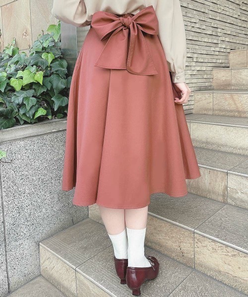 F i.n.t(フィント)の「【3サイズ展開】コルセットベルト2wayフレアースカート/fint フィント(スカート・レディース・ネイビー/ブルーグリーン/レッド系その他・1/2/3)」の6枚目の写真