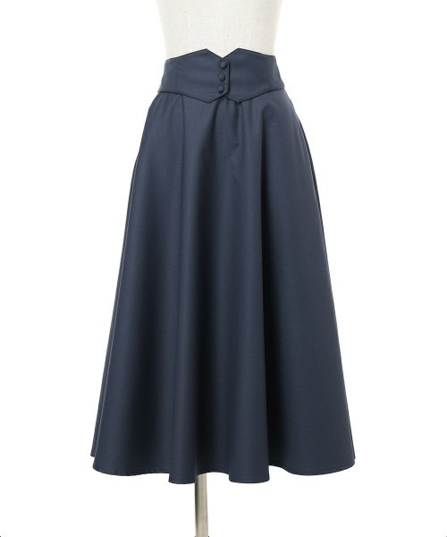 F i.n.t(フィント)の「【3サイズ展開】コルセットベルト2wayフレアースカート/fint フィント(スカート・レディース・ネイビー/ブルーグリーン/レッド系その他・1/2/3)」の12枚目の写真